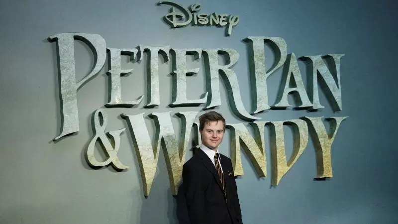 El actor Noah Matthews Matofsky, en la 'premiere' mundial de la película 'Peter Pan y Wendy', en Londres a 20 de abril de 2023