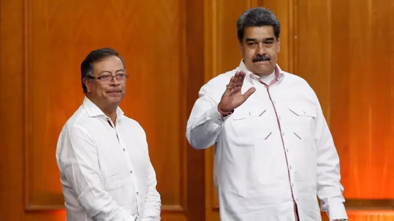 El presidente de Venezuela, Nicolás Maduro, y el de Colombia, Gustavo Petro, en un encuentro bilateral celebrado en noviembre de 2022.