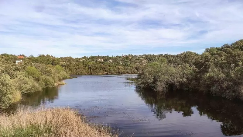 Imagen del embalse de Cerro Alarcón.