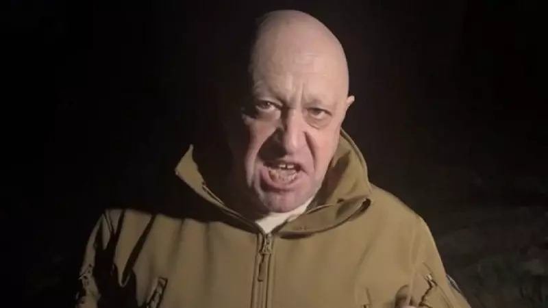 Yevgueni Prigozhin, jefe del Grupo Wagner, en un vídeo en el que denuncia la falta de munición en el frente de Bajmut, a 5 de mayo de 2023.