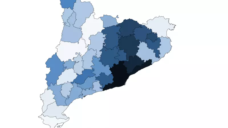 Renda familiar disponible bruta per habitant en milers d'euros