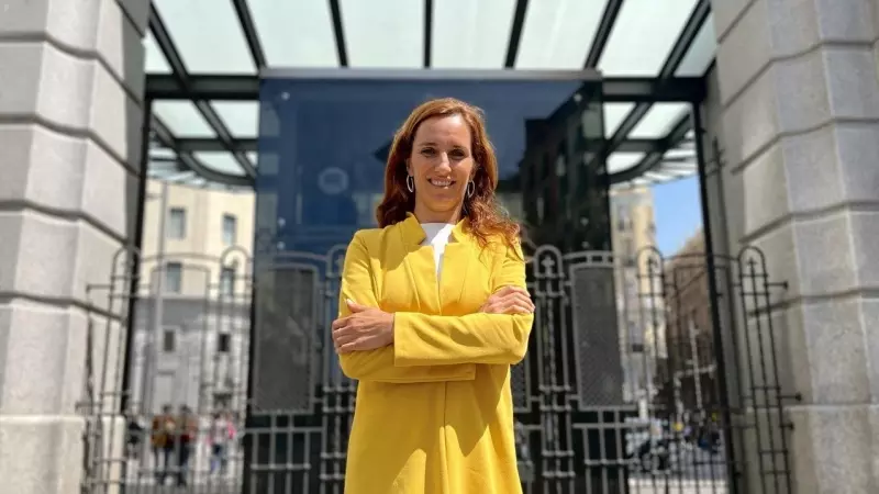Mónica García, candidata a la Presidencia de la Comunidad de Madrid por Más Madrid.