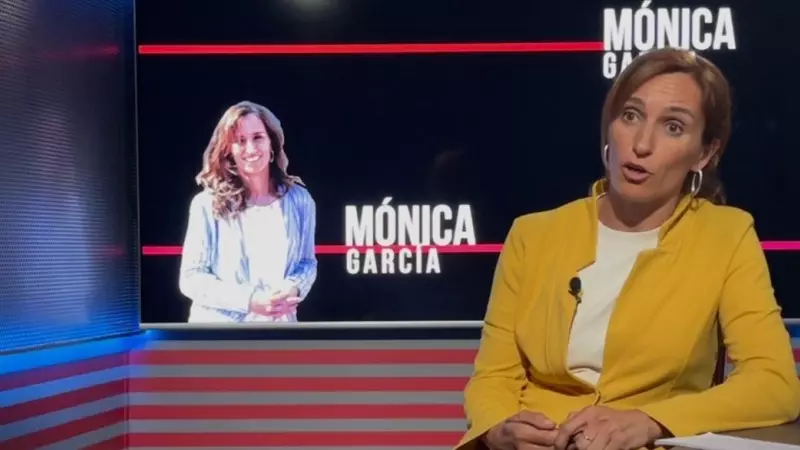 Mónica García, candidata a la Presidencia de la Comunidad de Madrid por Más Madrid. — Jaime Morato