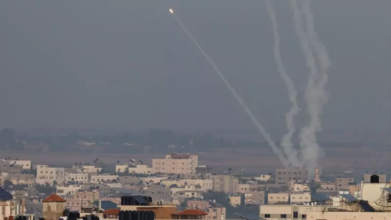 El Ejército de Israel bombardea Gaza en plena escalada del conflicto palestino.