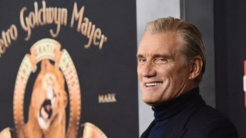 28/02/2023 - El actor Dolph Lundgren en la premier de Creed III en el teatro TCL, en Hollywood, a 27 de febrero.