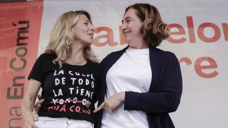 Ada Colau y Yolanda Díaz