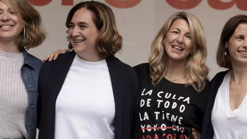 Ada Colau y Yolanda Díaz