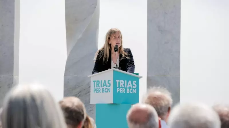 L'exconsellera Victòria Alsina en un acte de Trias per Barcelona.