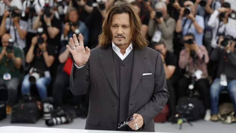 El actor Johnny Depp este miércoles en el Festival de Cannes.