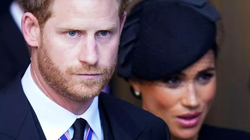 Harry y Meghan Markle en el Palacio de Westminster, en Londres, a 14 de septiembre de 2022.