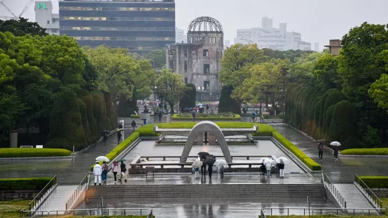 El Museo y Parque de la Paz de Hiroshima (oeste de Japón), donde desde este viernes se celebra la cumbre del G7.