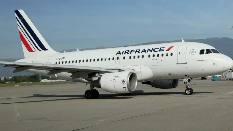 Imagen de archivo de un avión de la aerolínea francesa Air France.