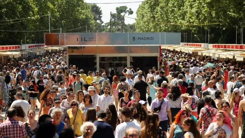25/05/2023 - Feria del libro de Madrid, edición de 2022.