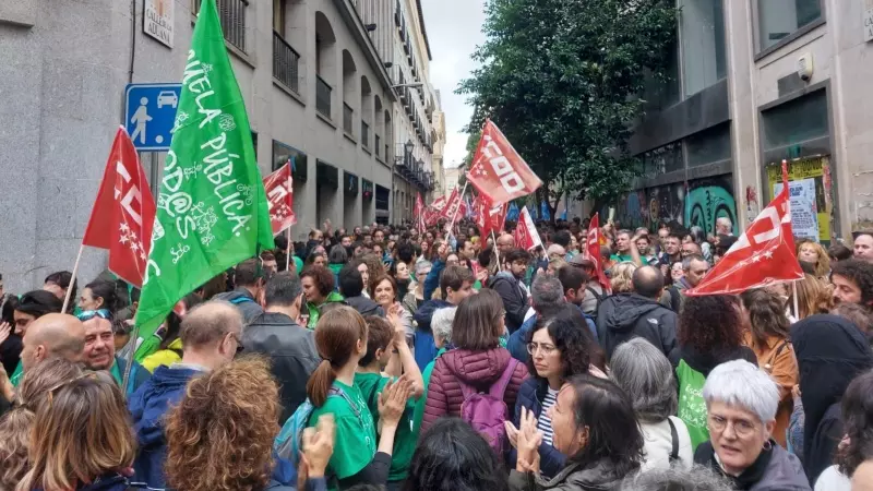 Concentración educativa Madrid