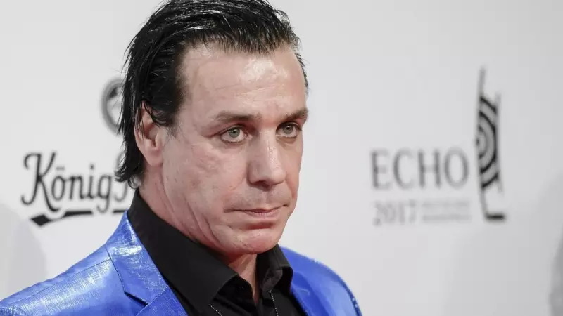 El cantante del grupo de Rammstein, Till Lindemann, en 2017.