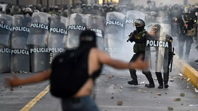 Antidisturbios de Perú