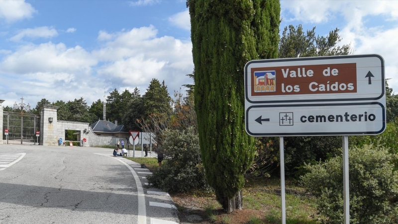 Entrada al Valle de Cuelgamuros, a 12 de junio de 2023, en Madrid (España).