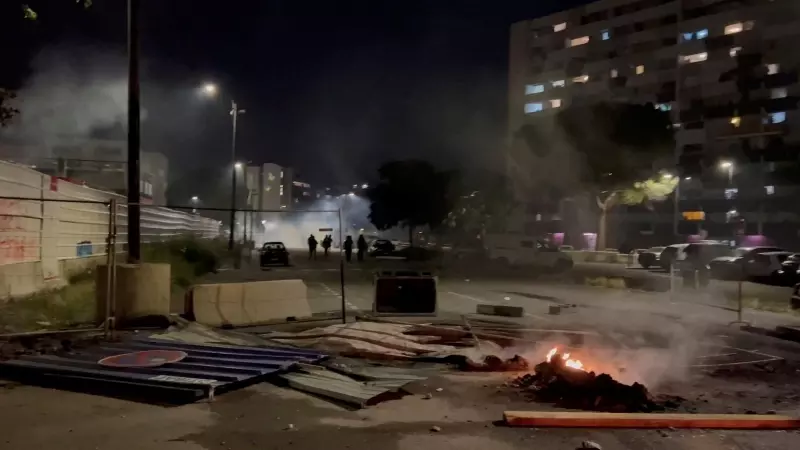 Las calles de Toulouse, testigo de las protestas por la muerte de un joven a manos de un policía en Nanterre (Francia), a 28 de junio de 2023