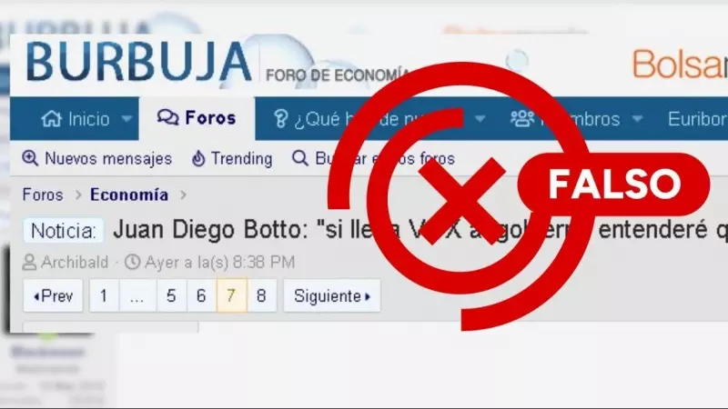 No, el actor Juan Diego Botto no ha dicho que 'si llega VOX al gobierno, entenderé que vuelva ETA'