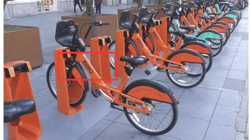 Bicicletas del servicio público de bicicletas de Valladolid “BIKI”