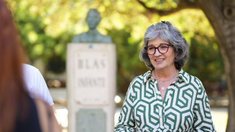 Pilar González, candidata al Congreso por Adelante Andalucía.