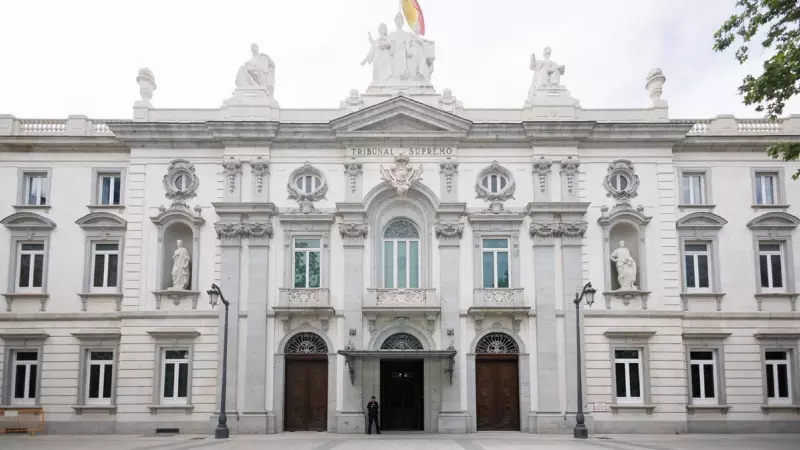 Fachada del Tribunal Supremo, a 22 de mayo de 2023, en Madrid.
