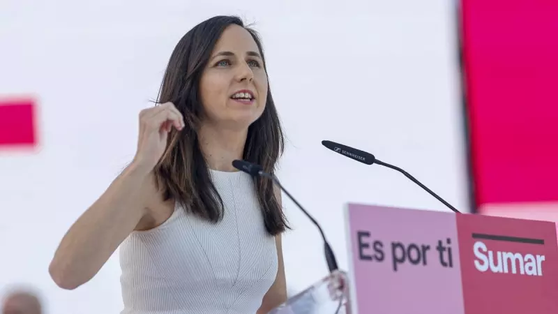 La secretaria general de Podemos y ministra de Derechos Sociales, Ione Belarra