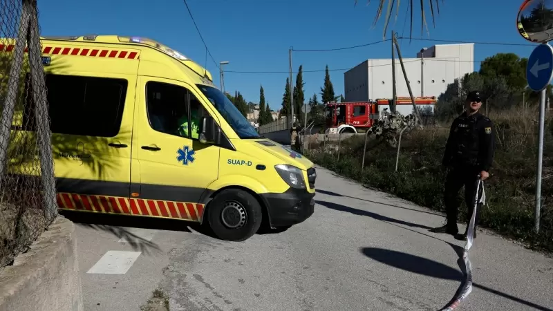 31/07/2023 Foto de archivo de una ambulancia en Murcia