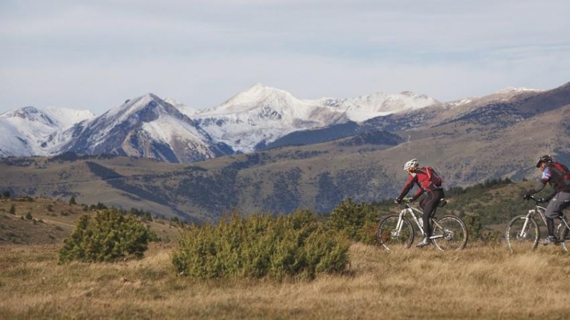 Part del Camí del Nord o del Canigó es pot fer en bicicleta