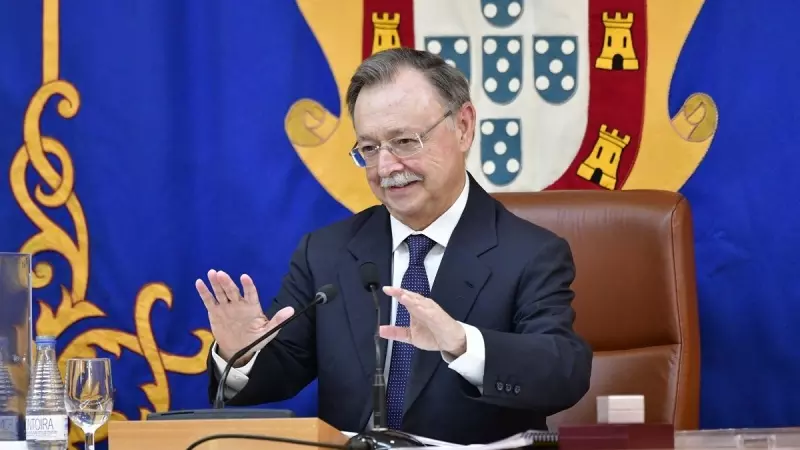 El alcalde de Ceuta, Juan Jesús Vivas (PP), durante la sesión de constitución del Ayuntamiento de la ciudad, a 17 de junio de 2023