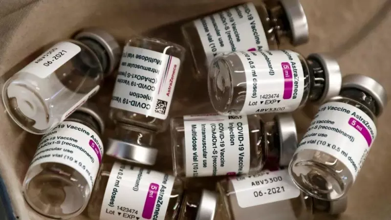 Viales de la vacuna contra la covid de AstraZeneca, en una imagen de archivo