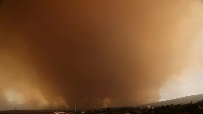La calidad del aire empeora por el incendio en Tenerife