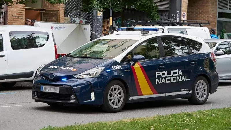 Imagen de Archivo de un coche de la Policía Nacional, a 10 de mayo de 2023.