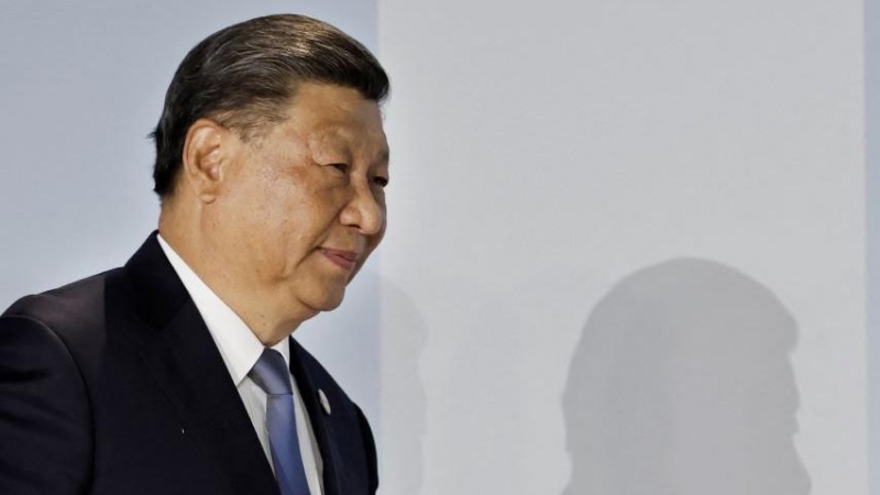 El presidente de China, Xi Jinping, durante la Cumbre BRICS de 2023 en Johannesburgo, a 24 de agosto de 2023.