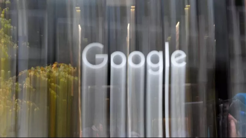 Imagen de archivo del logo de Google en las oficinas de la compañía en Londres.