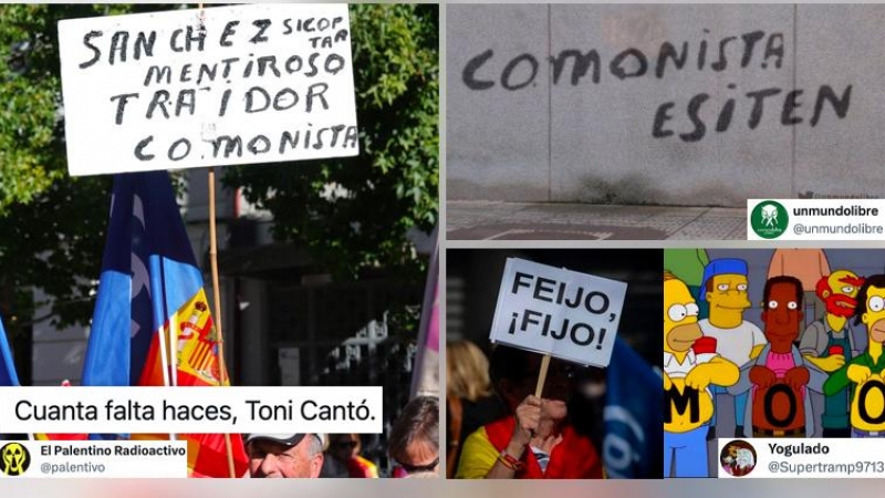Los mejores tuits y memes sobre la manifestación del PP en Madrid: 'Comonista Esiten'