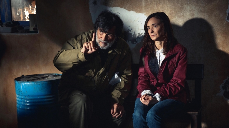 El cineasta Víctor Erice con la actriz Ana Torrent, en el rodaje (Avalon)