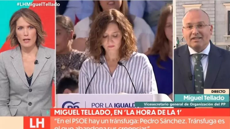 El corte de Silvia Intxaurrondo a un dirigente del PP tras acusar a Sánchez de 'prostituir' la democracia