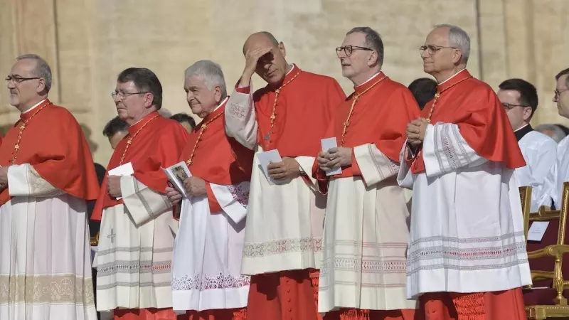 Acto de nombramiento de cardenales, en la basílica vaticana de San Pedro, a 30 de septiembre de 2023, en Roma.