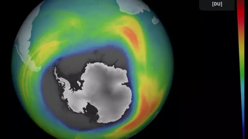 Agujero de la capa de ozono en el invierno austral de 2023