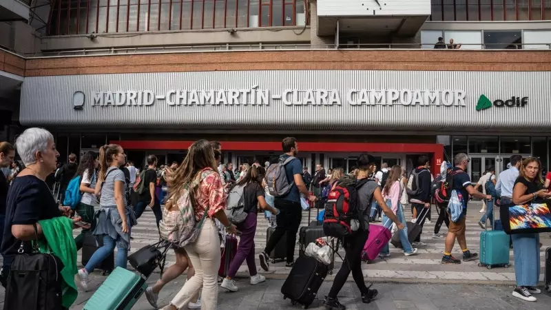 13/10/2023 - estación Chamartín