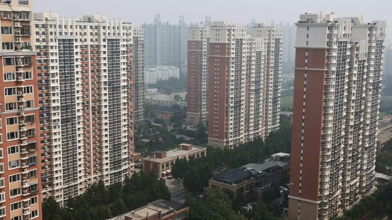 Vista de varios edificios de viviendas en Pekín. REUTERS/Tingshu Wang