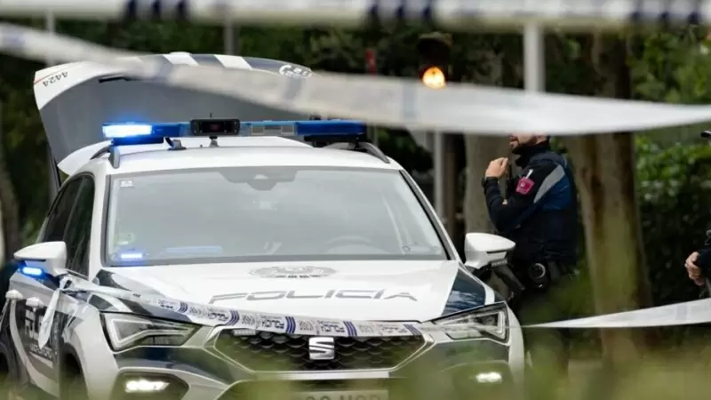 Imagen de archivo de un coche de Policía Nacional en Madrid, a 24 de octubre.— Diego Radamés / Europa Press