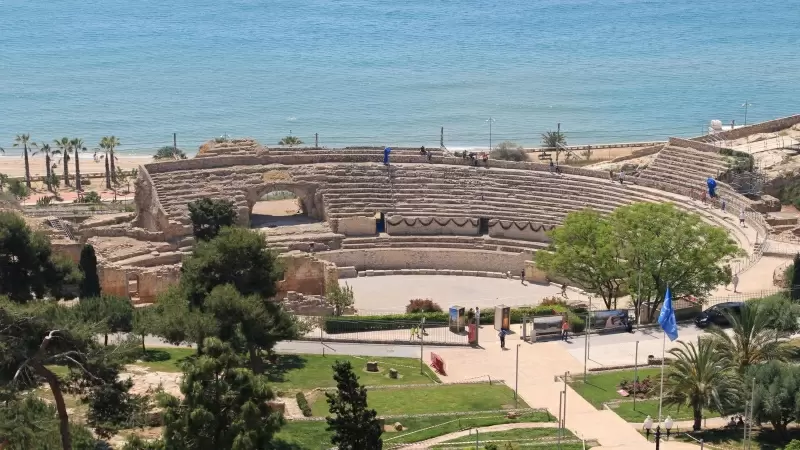 L'amfiteatre de Tarragona, en una foto d'arxiu