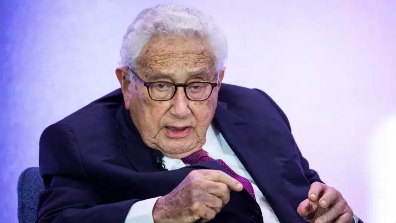 Fotografía de archivo fechada el 29 de julio de 2019 del ex secretario de Estado estadounidense Henry Kissinger.