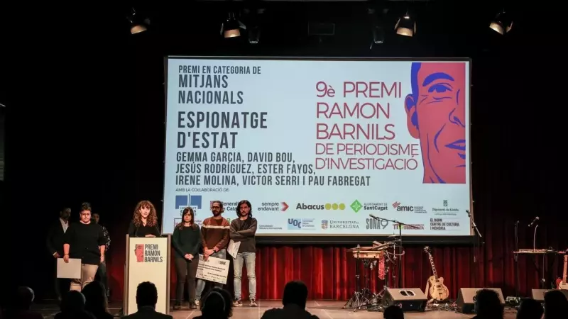 Gala del 9è Premi Barnils de Periodisme d'investigaicó