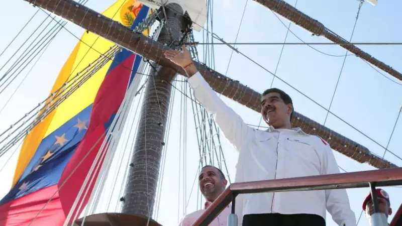 El presidente de Venezuela, Nicolás Maduro, durante la inauguración de la Cinta Costera Paseo La Marina, en La Guaira, Venezuela, a 29 de noviembre de 2023.