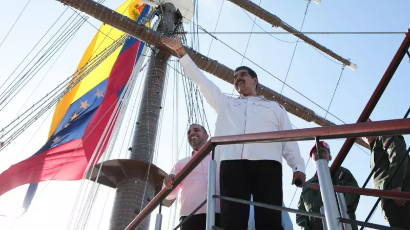El presidente de Venezuela, Nicolás Maduro, durante la inauguración de la Cinta Costera Paseo La Marina, en La Guaira, Venezuela, a 29 de noviembre de 2023.