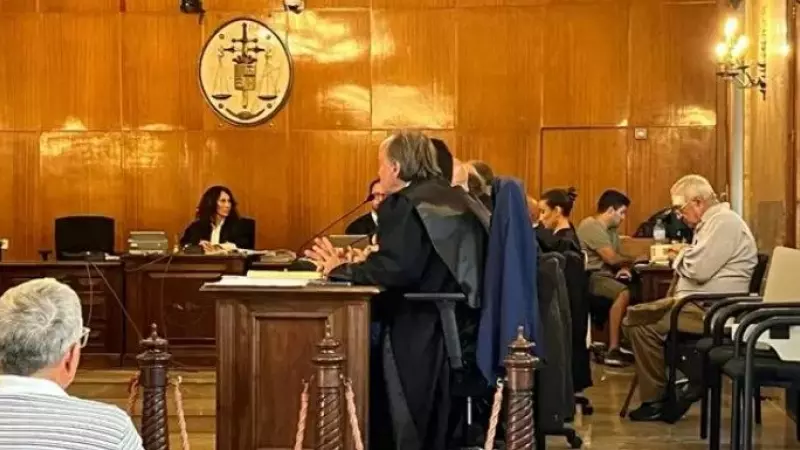 Fotografía de archivo del juicio contra el anciano que mató a uno de los atracadores de su casa en Porreres (Mallorca).