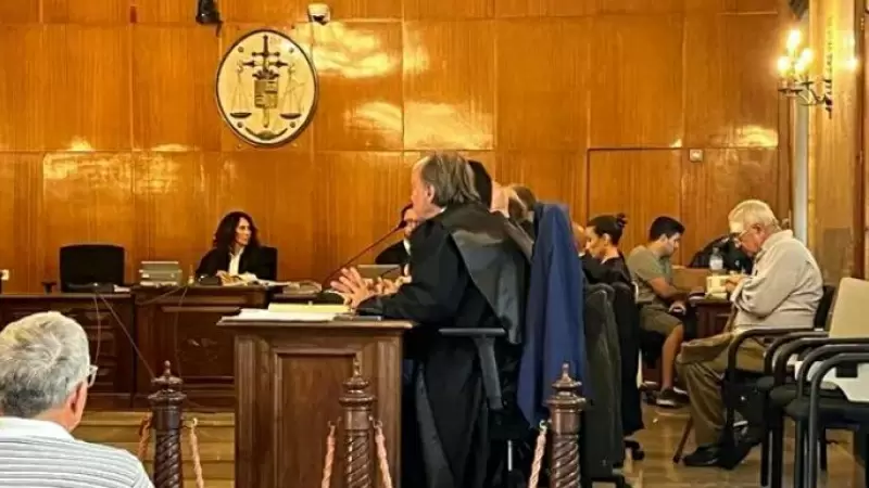 Fotografía de archivo del juicio contra el anciano que mató a uno de los atracadores de su casa en Porreres (Mallorca).